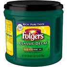 Folgers Classic Decaf Medium Ground Coffee 30.5 Oz 025500204932