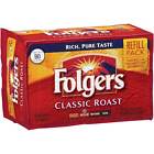 Folgers Coffee Classic Roast Ground 11.3 Oz Vacuum Bag 12 Bags Per Case 025500002279