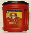 Folgers Factory Seal Classic Roast Medium Ground Coffee 30.5 Oz 025500204215