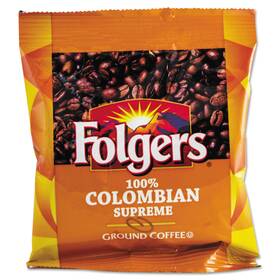 Pro20022 Folgers Coffee 100% Colombian Ground 1.75oz Fraction Pack 42/carton 06451