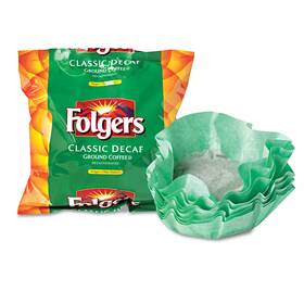 Smu06122 Folgers Coffee Filter Packs Decaffeinated Classic Roast 9/10oz 40/carton 06122