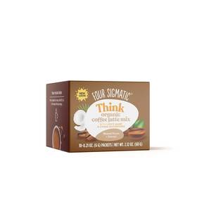 Four Sigmatic 816897021499 Coffee Latte With Lion S Mane Organic Mix. 10 Packets