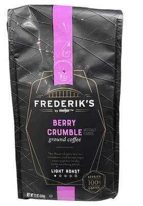Frederiks 713733064446 By Meijer Berry Crumble Light Roast Ground Coffee 12 Oz
