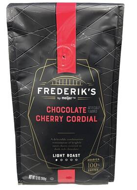 Frederiks 713733064668 By Meijer Chocolate Cherry Cordial Light Roast Ground Coffee 12 Oz