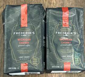 Frederiks 760236149941 Michigan Cherry Ground Coffee By Meijer 12 Oz Light Roast 2 Bags