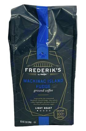 Frederiks 760236150169 By Meijer Mackinac Island Fudge Light Roast Ground Coffee 12 Oz