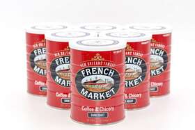 French Market 689720641962 Coffee And Chicory Dark Roast Ground 12 Ounce Can