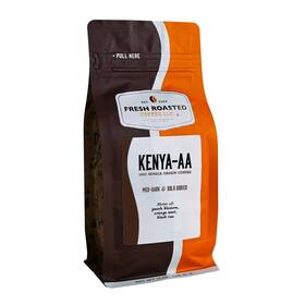 Fresh Roasted Coffee 843467119706 Ffee Kenya Aa 12 Oz Meddark Roast Kosher Ground