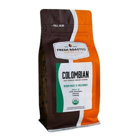Fresh Roasted Coffee 843467131463 Organic Colombian Usda 12 Ounce Pack Of 1