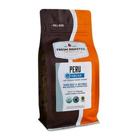 Fresh Roasted Coffee 843467136062 Usda Organic Peru Water-processed Decaf 3rd Party Tested For Pesticides