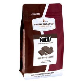 Fresh Roasted Coffee 843467173074 Mocha Flavored 12 Oz Medium Roast Kosher Ground