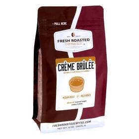 Fresh Roasted Coffee 843467173388 Cr Me Br L E Flavored 12 Oz Medium Roast Kosher Ground