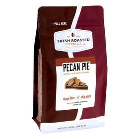 Fresh Roasted Coffee 843467175856 Pecan Pie Flavored 12 Oz Medium Roast Kosher Ground