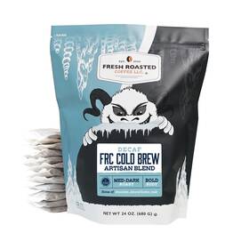 Fresh Roasted Coffee 843467194420 Frc Frostbite Decaf Cold Brew In Filter Packs Medium Roast 12 Count 24 Oz