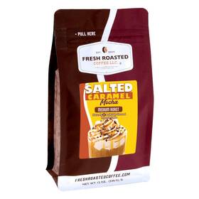 Fresh Roasted Coffee Llc 711181652321 Salted Caramel Mocha Flavored Drip Ground Medium R