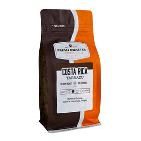 Freshroastedcoffee 445043188125 Costa Rican Tarrazu 12 Oz Medium Roast Kosher Ground