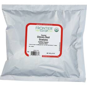 28364 Frontier Co-op Roasted Chicory Root Granules 1 Lbs