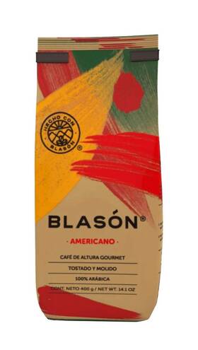 Geegvv 441055308605 Cafe Blason Americano Ground Coffee From Mexico - 14.1 Oz / 400 Gr