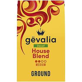 10043000090586 Gevalia Decaf House Blend Medium Roast Ground Coffee 20 Oz Bag