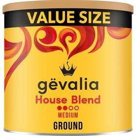 Gevalia 711181135961 House Blend Medium Roast Ground Coffee 30.8 Oz Canister