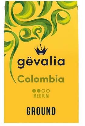 00043000076392 Gevalia Colombia Medium Roast Ground Coffee 20 Oz Bag