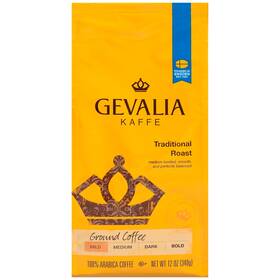Gen04351 Gevalia Traditional Blend Ground Coffee 12 Oz