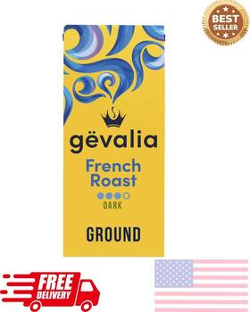 Wal-19477392 Gevalia French Roast Ground Coffee 12 Oz. Bag