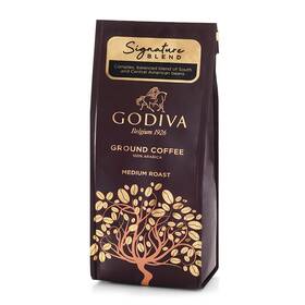 Godiva 031290138975 Signature Blend Ground Coffee Medium Roast 10 Oz
