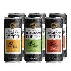 Golden Nest 445031259271 Cold Brew Mushroom Coffee Ready To Drink With Org