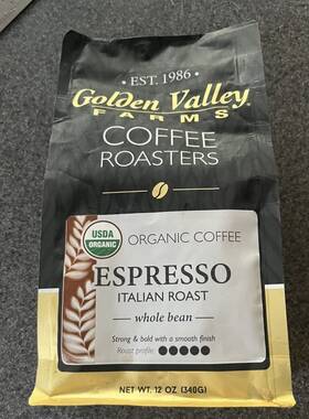 Golden Valley 847797004329 Farmsft Coffee Roasters Espresso Italian Roast 12 Oz Beans