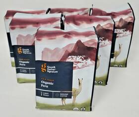 Good And Gather 085239985564 Fair Trade Organic Peru Ground Coffee 12oz Lot Of 6 Bb 4/2025