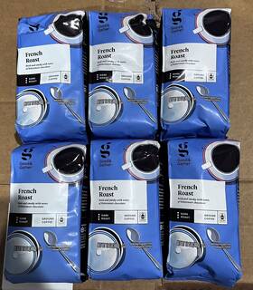Good & Gather 085239097519 6 - 12oz Bags Of French Roast 72oz Total Dark