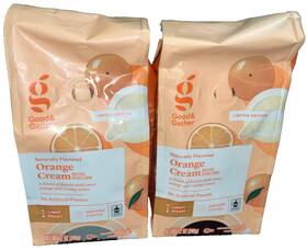 Good & Gather 085239956724 And Orange Cream Ground Coffee Blend Light Roast 12 Oz Arabica