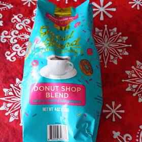Pds04 Great Blend Donut Shop Ground Coffee 4oz 100% Natural Non-gmo Brazil