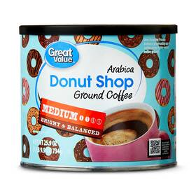 Great Value 194346270859 Arabica Medium Roast Ground Coffee Naturally Caffeinated 25.9 Oz