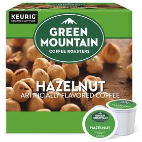 Green Mountain 611247404676 Coffee Roasters Hazelnut K-cup Keurig Light Single Serve 10 Pods