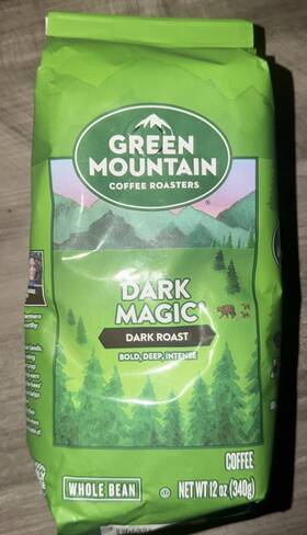 5000198896 Green Mountain Coffee Roasters Dark Magic Whole Bean 12 Ounce Bold 100 Arabica Kosher