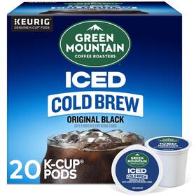 Green Mountain Coffee Roasters 611247398289 Original Black Iced Cold Brew Single S