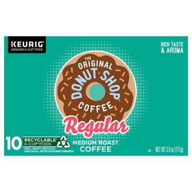 Green Mountain Coffee Roasters 611247403518 Donut Shop Regular Kcup 10 Count