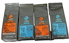 H-e-b 041220600359 4 Assorted Cafe Ole By Coffee Grounds All Medium Roast Texas 1.75 Oz
