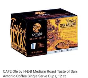 H-e-b 041220955190 Heb 4.44oz K-cup Pods Box Taste Of San Antonio Cafe Ole By Medium Roast