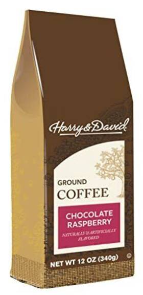 Harry & David 024515069147 Ground Coffee Chocolate Raspberry Medium Roast 12 Oz Bag