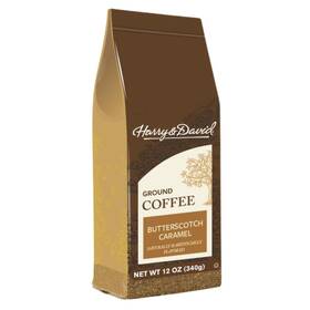 Harry & David 024515085161 Butterscotch Caramel Flavored Ground 100% Arabica Coffee - 12 Ounce