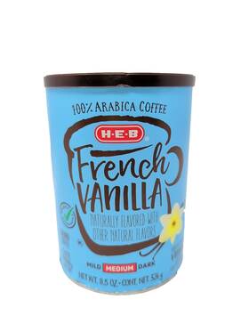 Heb 041220454433 French Vanilla Coffee 11.5 Ounce Canister