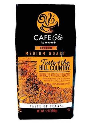 0q-cp5e-6mil Heb Vanilla Cinnamon Ground Coffee 12 Oz Hill Country Flavor Blend
