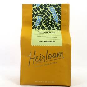 Heirloom 811211000907 Coffee Roasters Day Lark Blend Light-medium Roast 12 Oz Bb 3/25
