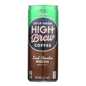 High Brew 746155632665 Coffee - Ready To Drink Dark Chocolate Mocha 8 Oz Case Of