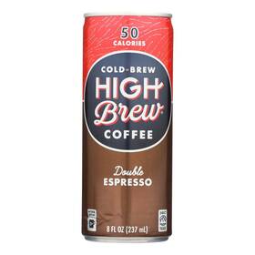 High Brew 746155844907 Coffee - Ready To Drink Double Espresso 8 Oz Case Of 12