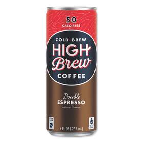 High Brew 755003760979 Coffee Cold Protein Double Expresso 8 Oz Can 12/pack