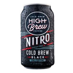 High Brew 854560005759 Nitro Cold Black Coffee 10 Oz Case Of 12
